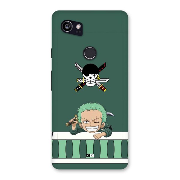 Pirate Hunter Zoro Back Case for Google Pixel 2 XL