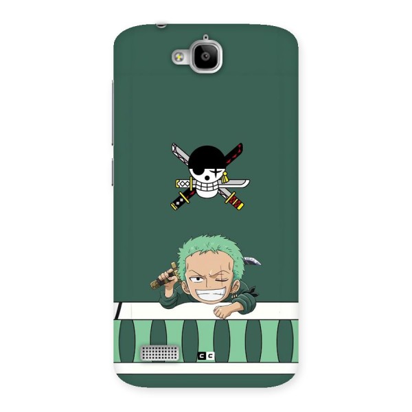 Pirate Hunter Zoro Back Case for Honor Holly