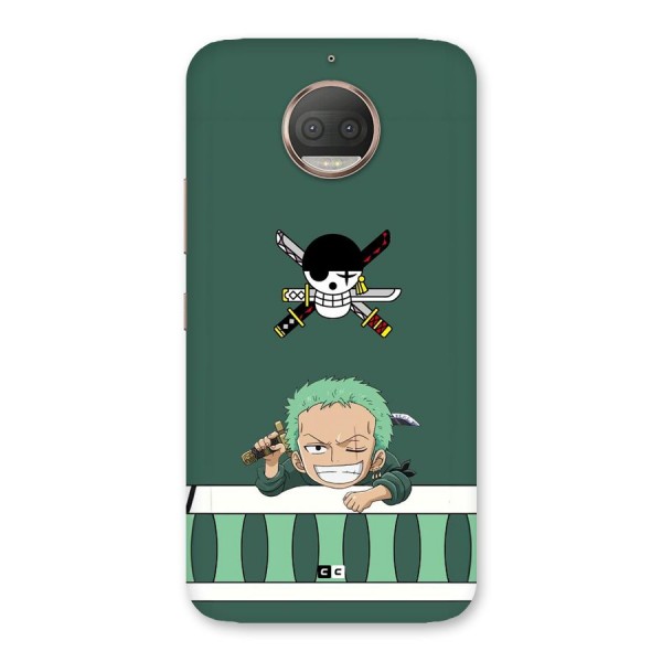 Pirate Hunter Zoro Back Case for Moto G5s Plus