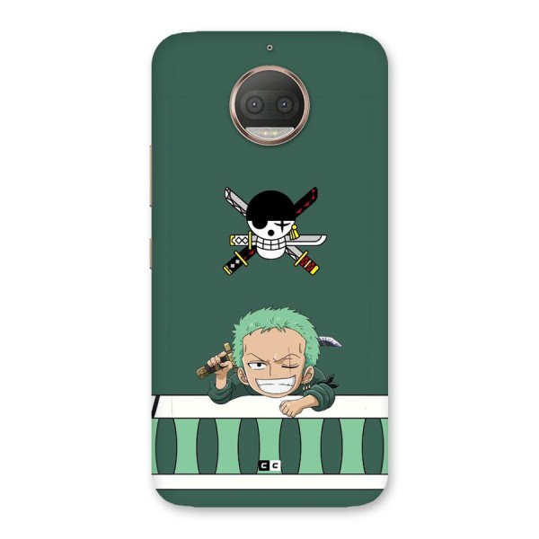 Pirate Hunter Zoro Back Case for Moto G5s Plus