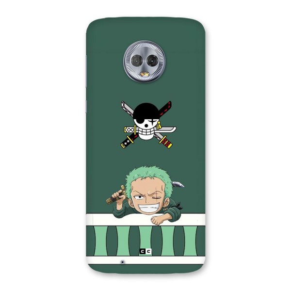 Pirate Hunter Zoro Back Case for Moto G6