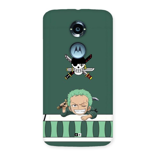 Pirate Hunter Zoro Back Case for Moto X2