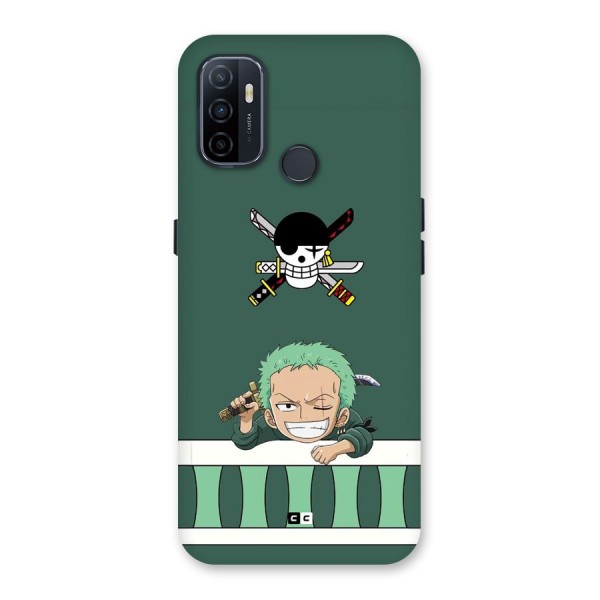 Pirate Hunter Zoro Back Case for Oppo A32