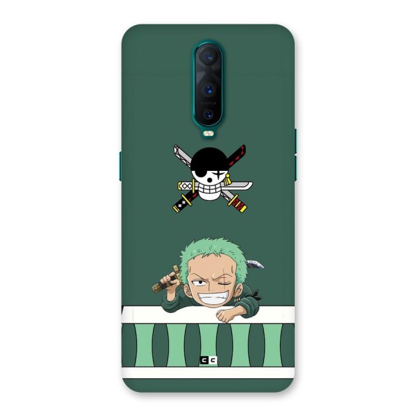 Pirate Hunter Zoro Back Case for Oppo R17 Pro