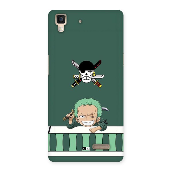 Pirate Hunter Zoro Back Case for Oppo R7