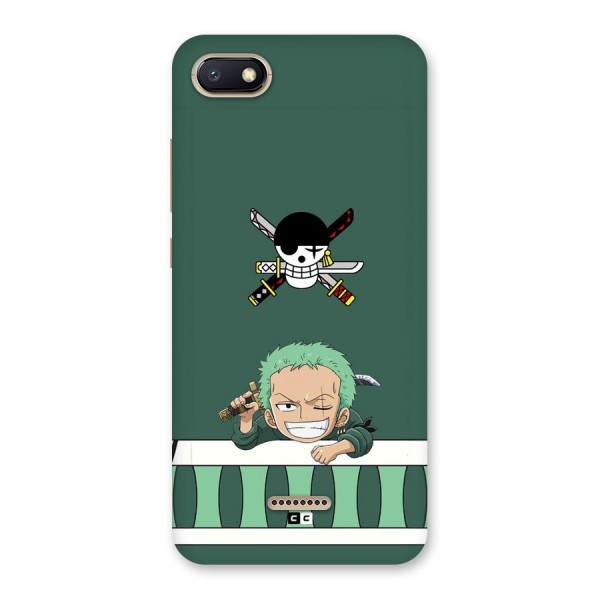 Pirate Hunter Zoro Back Case for Redmi 6A