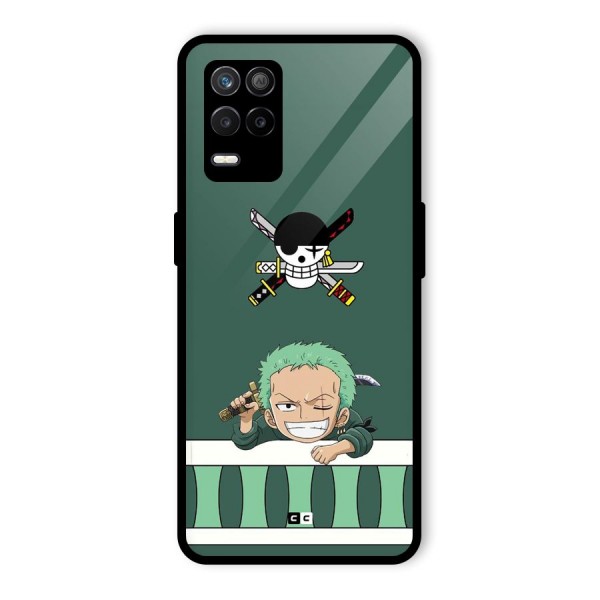 Pirate Hunter Zoro Glass Back Case for Realme 9 5G