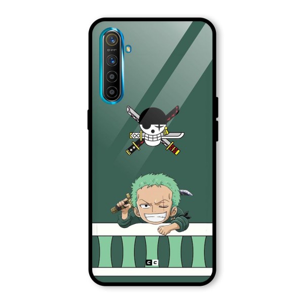 Pirate Hunter Zoro Glass Back Case for Realme X2