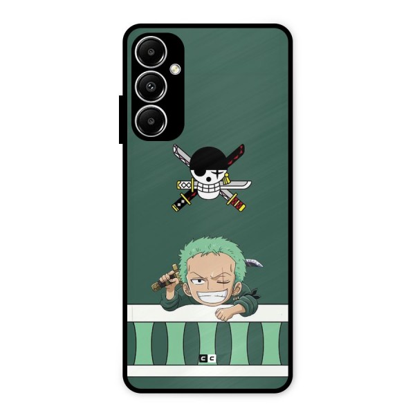 Pirate Hunter Zoro Metal Back Case for Galaxy A05s