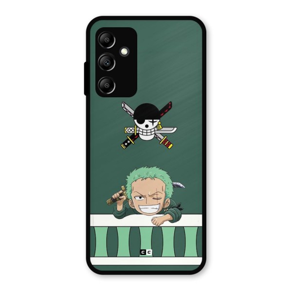 Pirate Hunter Zoro Metal Back Case for Galaxy A14 5G