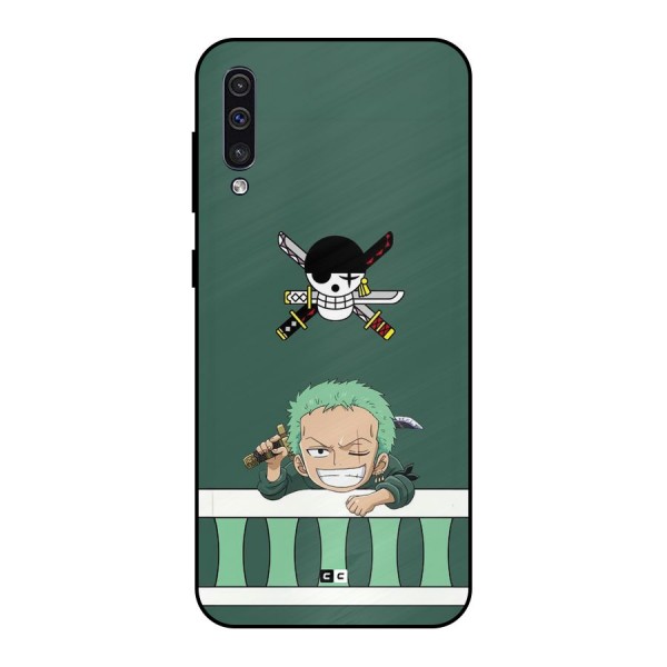 Pirate Hunter Zoro Metal Back Case for Galaxy A30s