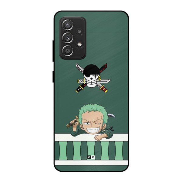 Pirate Hunter Zoro Metal Back Case for Galaxy A52s 5G