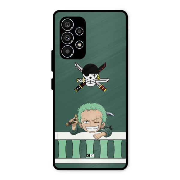 Pirate Hunter Zoro Metal Back Case for Galaxy A53 5G
