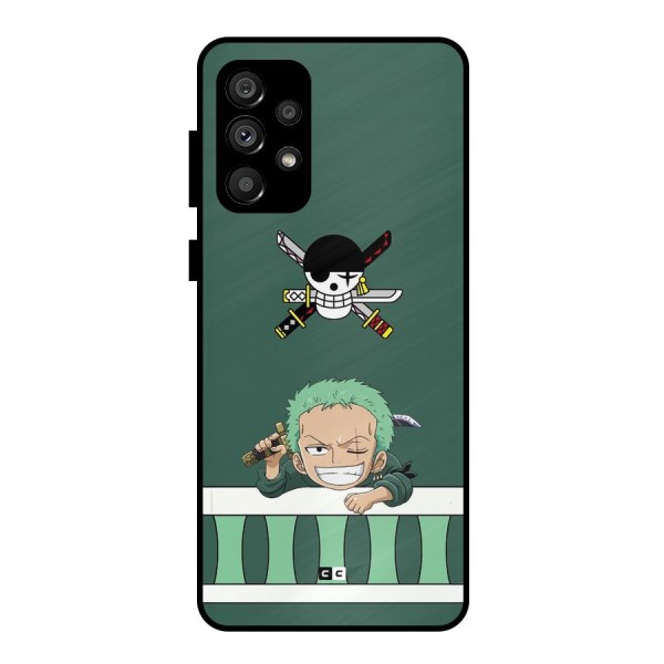 Pirate Hunter Zoro Metal Back Case for Galaxy A73 5G