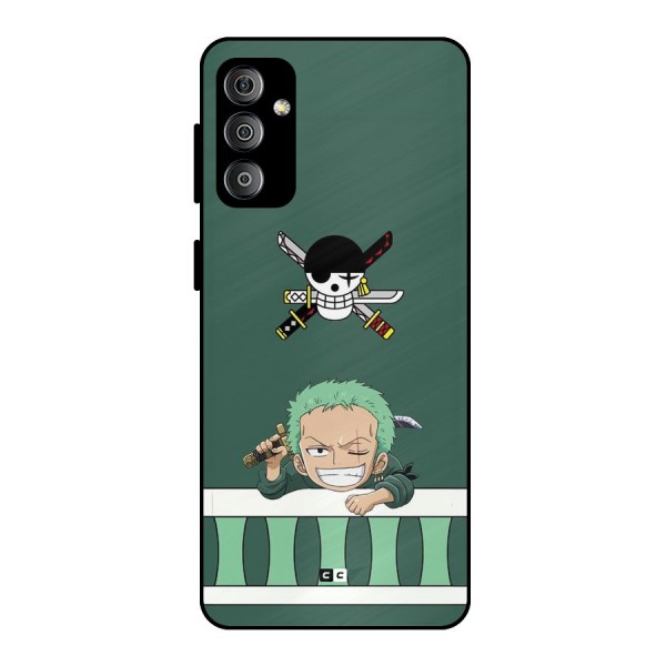 Pirate Hunter Zoro Metal Back Case for Galaxy F23