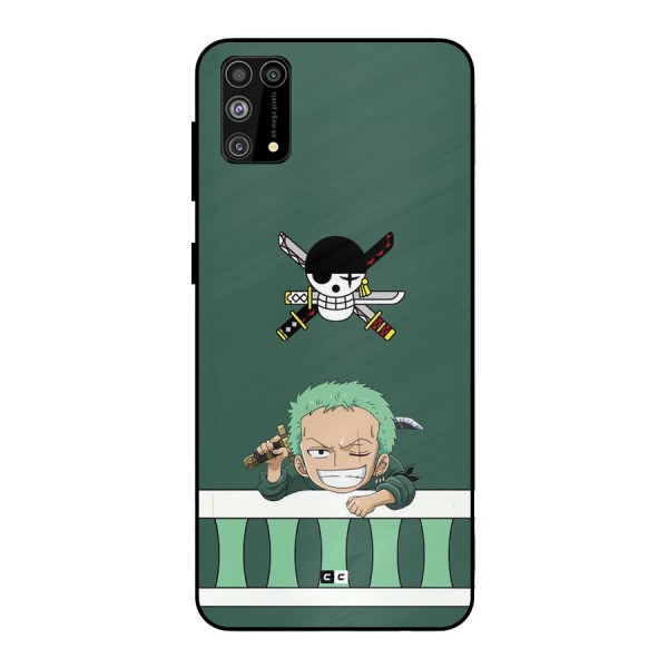 Pirate Hunter Zoro Metal Back Case for Galaxy F41