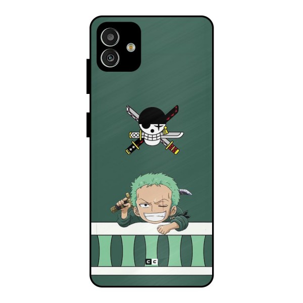 Pirate Hunter Zoro Metal Back Case for Galaxy M13 5G
