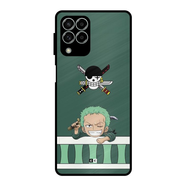 Pirate Hunter Zoro Metal Back Case for Galaxy M33