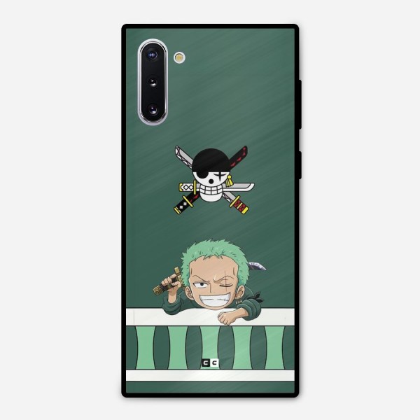 Pirate Hunter Zoro Metal Back Case for Galaxy Note 10