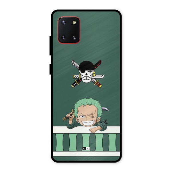 Pirate Hunter Zoro Metal Back Case for Galaxy Note 10 Lite