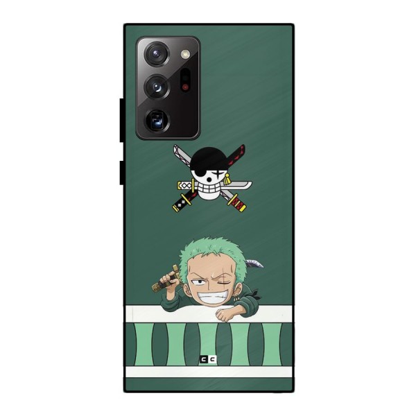 Pirate Hunter Zoro Metal Back Case for Galaxy Note 20 Ultra