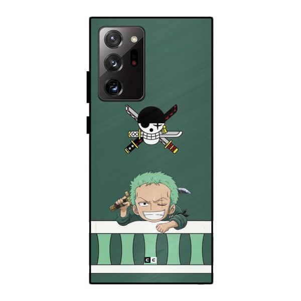Pirate Hunter Zoro Metal Back Case for Galaxy Note 20 Ultra 5G