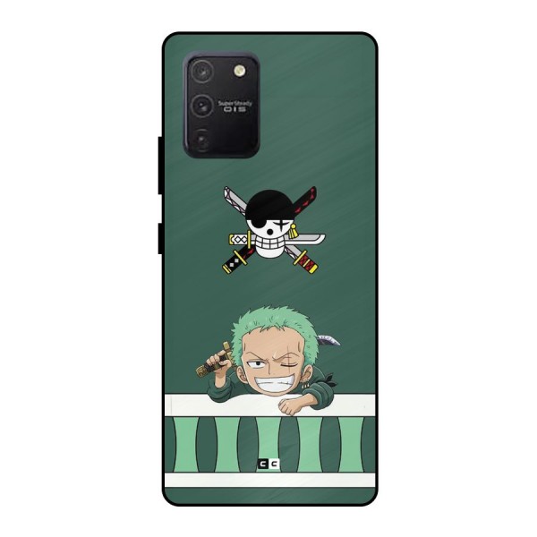 Pirate Hunter Zoro Metal Back Case for Galaxy S10 Lite
