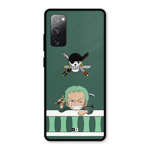 Pirate Hunter Zoro Metal Back Case for Galaxy S20 FE 5G