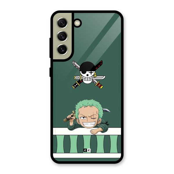 Pirate Hunter Zoro Metal Back Case for Galaxy S21 FE 5G (2023)
