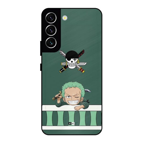 Pirate Hunter Zoro Metal Back Case for Galaxy S22 5G