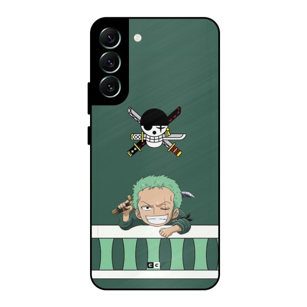 Pirate Hunter Zoro Metal Back Case for Galaxy S22 Plus 5G