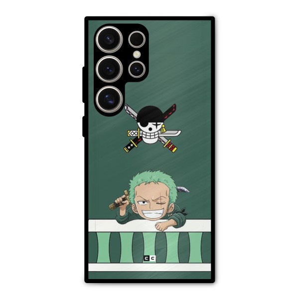Pirate Hunter Zoro Metal Back Case for Galaxy S24 Ultra