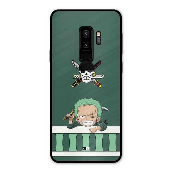 Pirate Hunter Zoro Metal Back Case for Galaxy S9 Plus