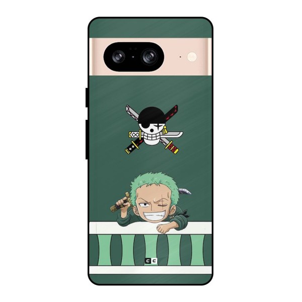 Pirate Hunter Zoro Metal Back Case for Google Pixel 8
