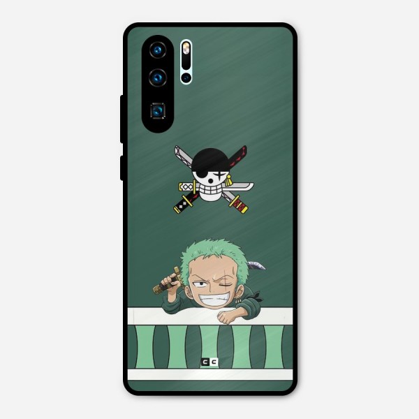 Pirate Hunter Zoro Metal Back Case for Huawei P30 Pro