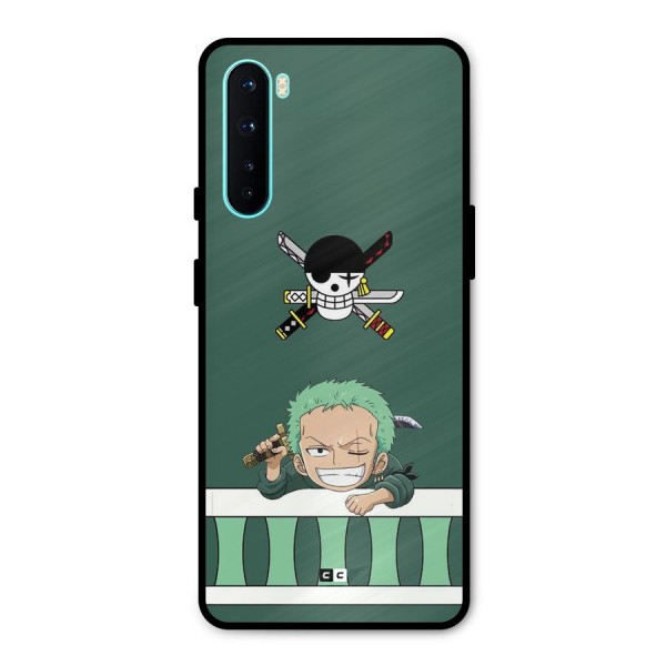 Pirate Hunter Zoro Metal Back Case for OnePlus Nord