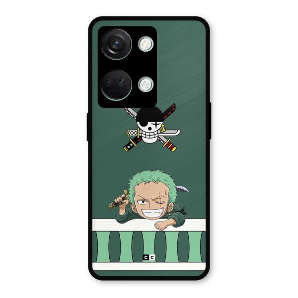 Pirate Hunter Zoro Metal Back Case for OnePlus Nord 3