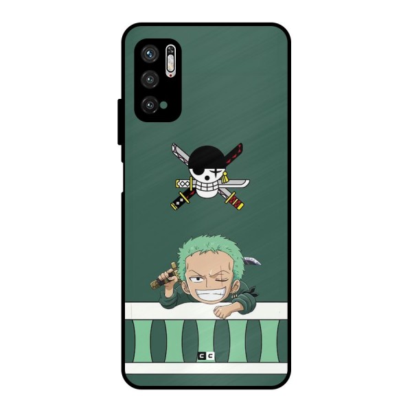 Pirate Hunter Zoro Metal Back Case for Poco M3 Pro 5G