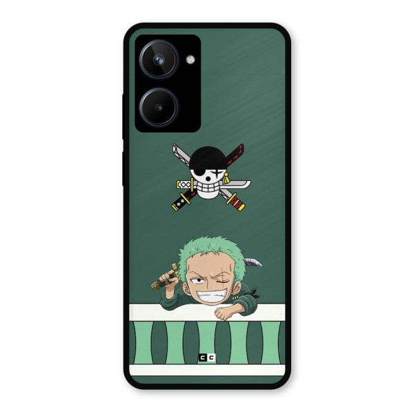 Pirate Hunter Zoro Metal Back Case for Realme 10