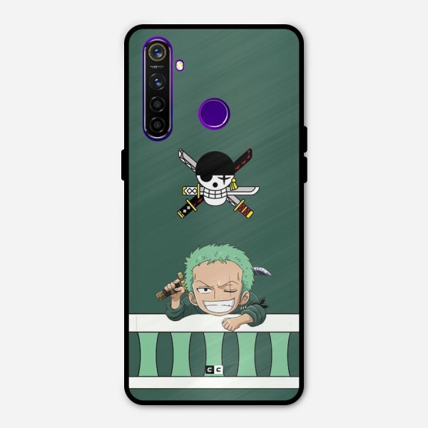 Pirate Hunter Zoro Metal Back Case for Realme 5 Pro