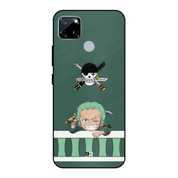 Pirate Hunter Zoro Metal Back Case for Realme Narzo 30A