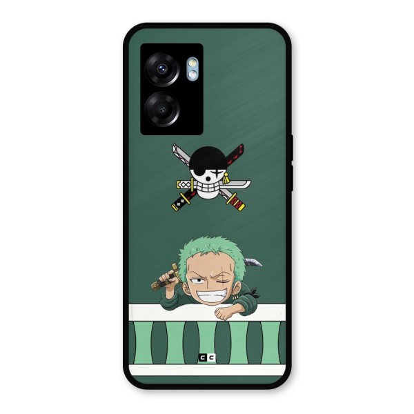 Pirate Hunter Zoro Metal Back Case for Realme Narzo 50 5G