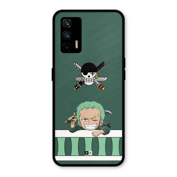 Pirate Hunter Zoro Metal Back Case for Realme X7 Max