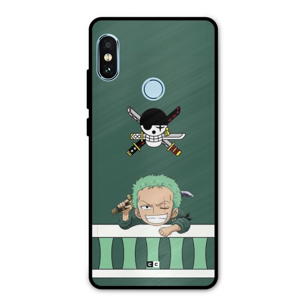 Pirate Hunter Zoro Metal Back Case for Redmi Note 5 Pro