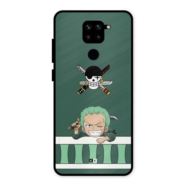 Pirate Hunter Zoro Metal Back Case for Redmi Note 9