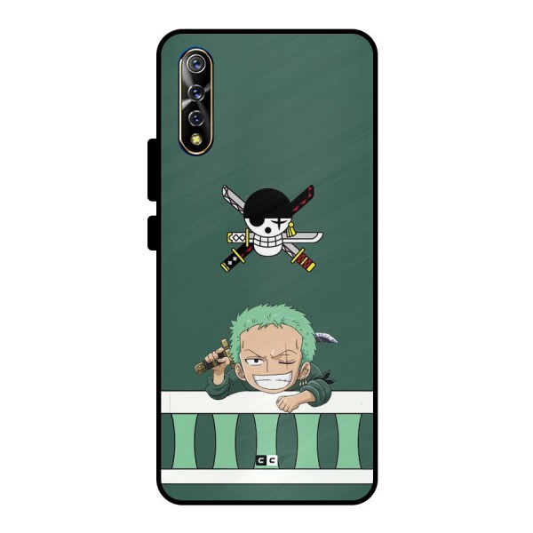 Pirate Hunter Zoro Metal Back Case for Vivo S1