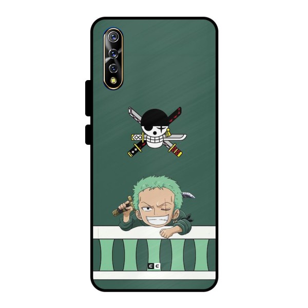 Pirate Hunter Zoro Metal Back Case for Vivo S1