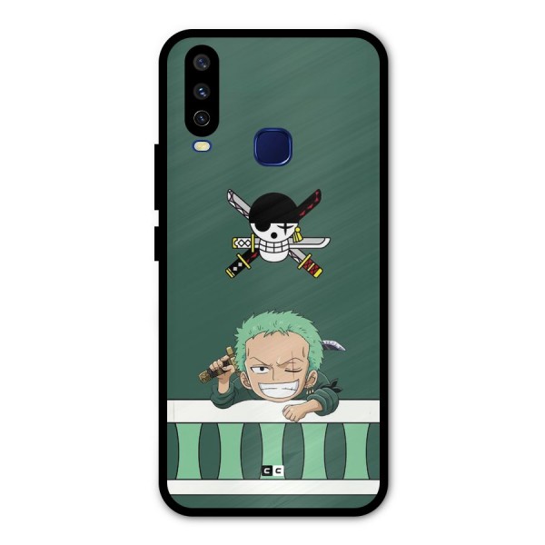 Pirate Hunter Zoro Metal Back Case for Vivo V17