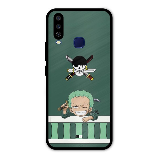 Pirate Hunter Zoro Metal Back Case for Vivo V17