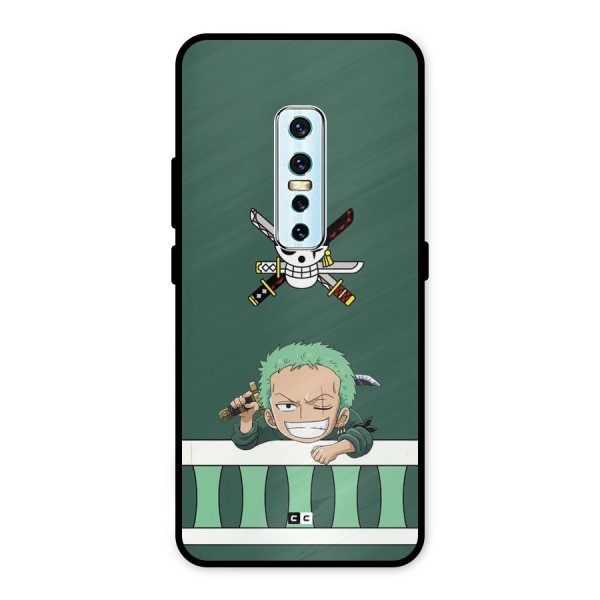 Pirate Hunter Zoro Metal Back Case for Vivo V17 Pro